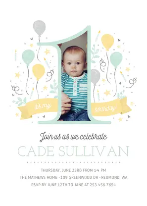 1st Birthday Celebration