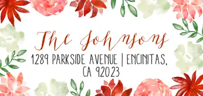 Colorful Watercolor Christmas