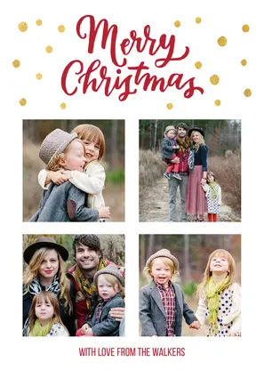 Hand-drawn Merry Christmas by Studio Calico