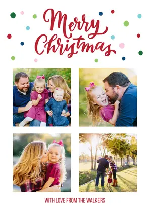 Hand-drawn Merry Christmas by Studio Calico