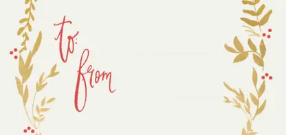 Christmas Garland by Bonnie Christine