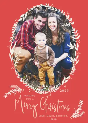 Christmas Garland by Bonnie Christine