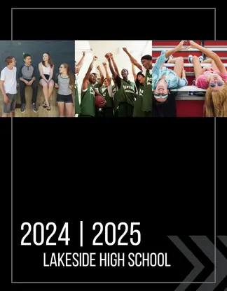 Simple Black and White Yearbook