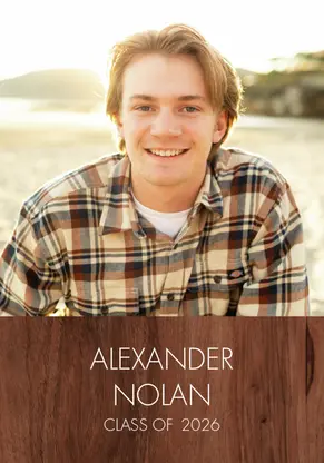 Polished Wood Graduate