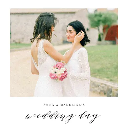 Simple White Wedding