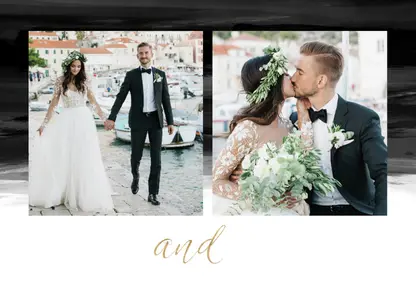 Black & White Watercolor