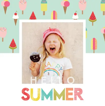 Hello Summer by Photo Play Paper