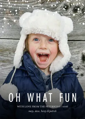 Oh What Fun Full Photo
