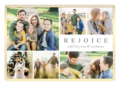 Rejoice Holiday Frame Rejoice Holiday Frame