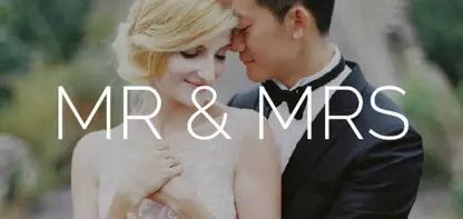Ampersand Wedding
