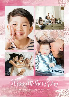 Painted Happy Mother's Day