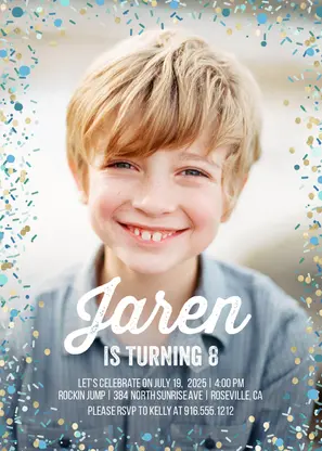 Confetti Birthday Celebration