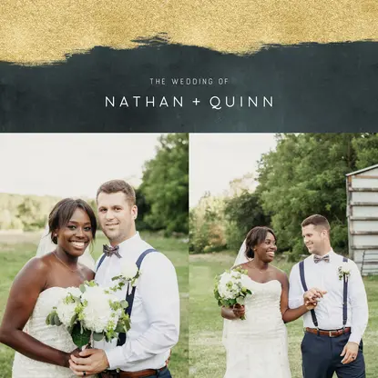 Modern Wedding Album Modern Wedding Album