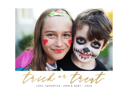 Glittering Trick or Treat