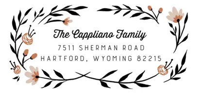 Folk Floral by Lake Erie Design Co