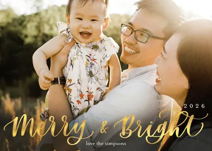 Merry and Bright Christmas by Letters by Shells