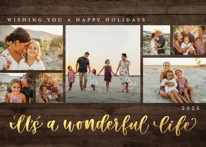 It's a Wonderful Life by Letters by Shells