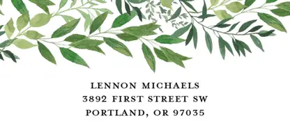 Greenery Wedding Suite