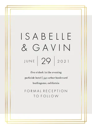 Formal Classic Wedding