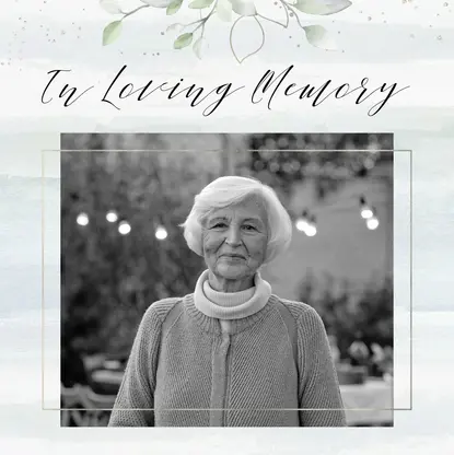 Watercolor Book of Remembrance