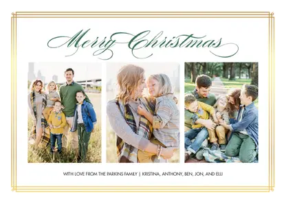 Merry Christmas Collage Frame