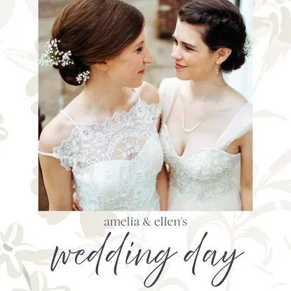 Floral Wedding Book by Teresa Chan