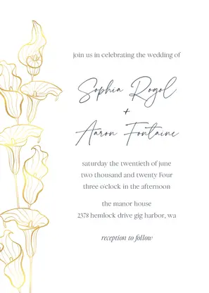 Wedding Lilies by Teresa Chan