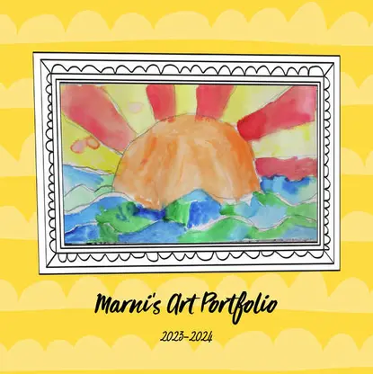 My Kid's Art Portfolio Book My Kid's Art Portfolio Book