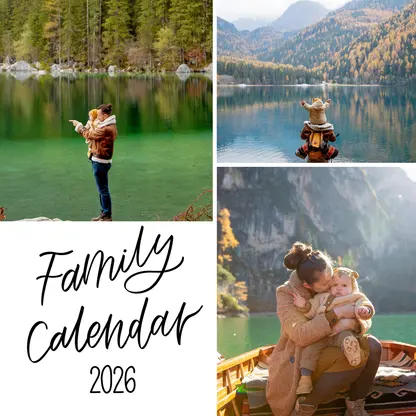 Hand Lettered Phrases Calendar