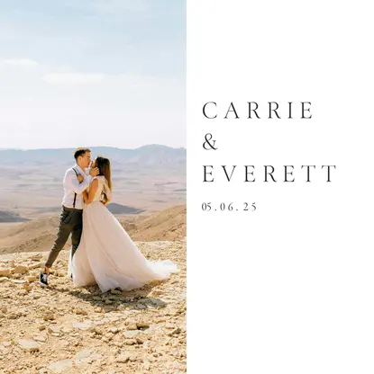 Bold Modern Wedding