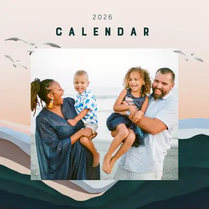 Illustrated Landscape Photo Calendar by Melissa Koby
