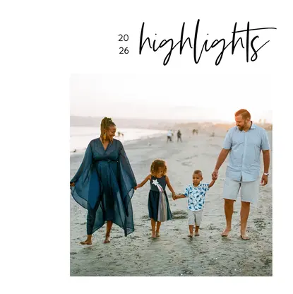 Simple Monthly Year in Review