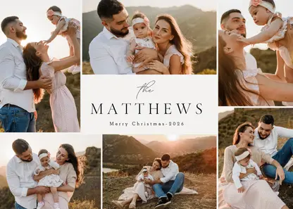 Family Name Collage