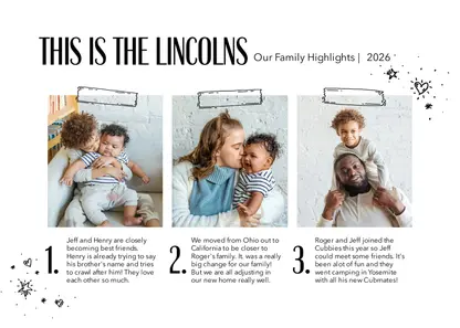 Doodle Year in Review Family