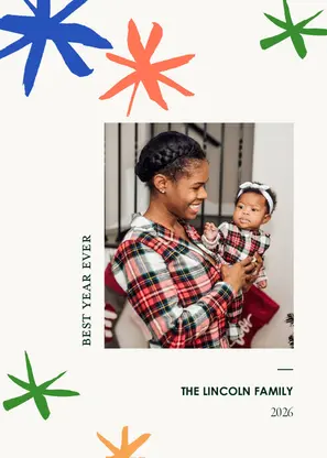 Painted Holiday Stars by Ampersand Design Studio