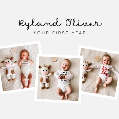 Baby’s Monthly First Year Baby’s Monthly First Year