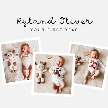 Baby’s Monthly First Year