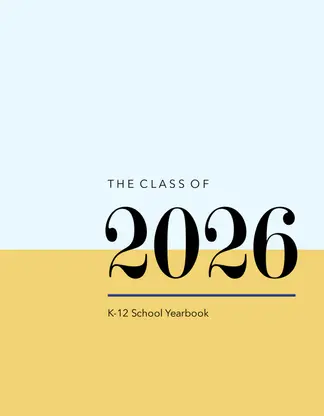 School Colors Yearbook
