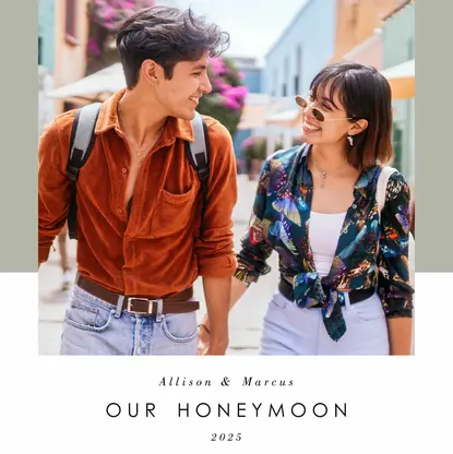 Simple Sophisticated Honeymoon