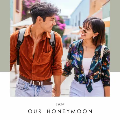 Simple Sophisticated Honeymoon