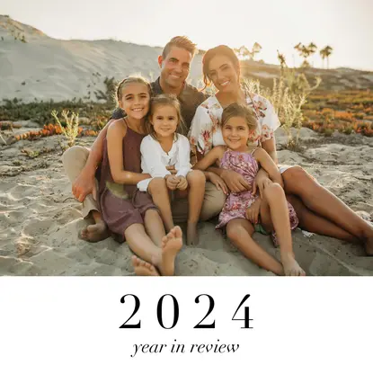 Elegant Serif Seasonal Year in Review Elegant Serif Seasonal Year in Review