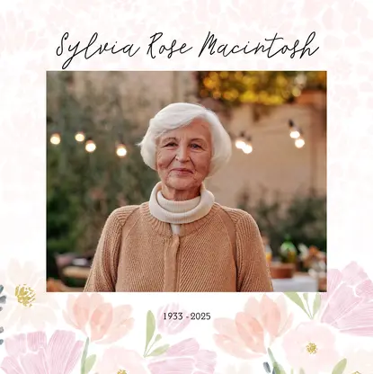 Soft Spring Floral Remembrance