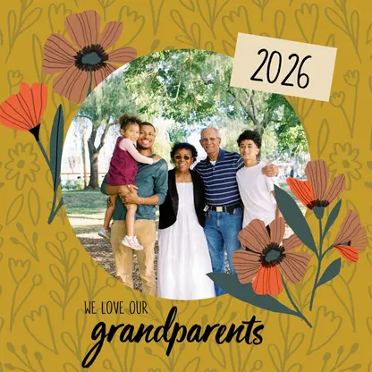 World’s Best Grandparents Calendar by Hallmark