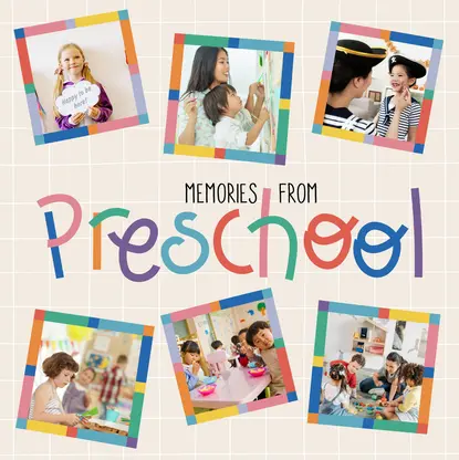 Preschool Classroom Memory Book