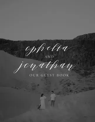 Wedding Guest Coffee Table Book