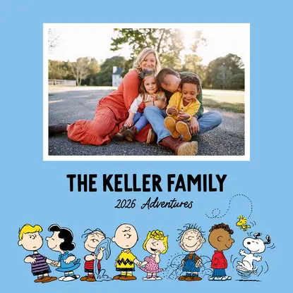 Family Moments Book by Peanuts