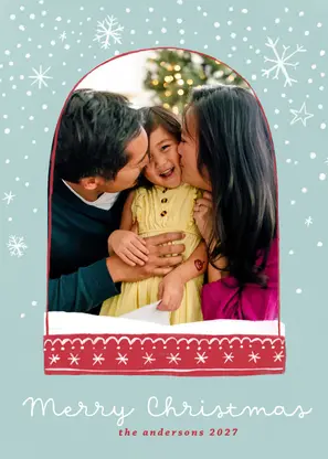 Snow Globe Frame