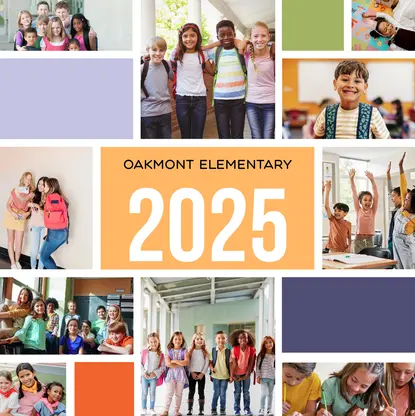 Traditional Elementary School Yearbook