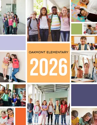 Traditional Elementary School Yearbook