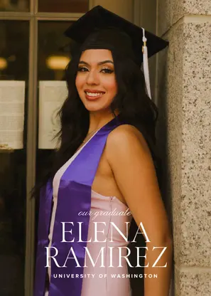 Elegant Name Graduation